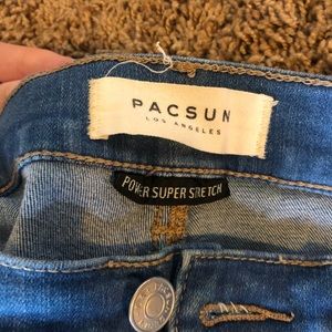 Pacsun high rise ankle jegging
